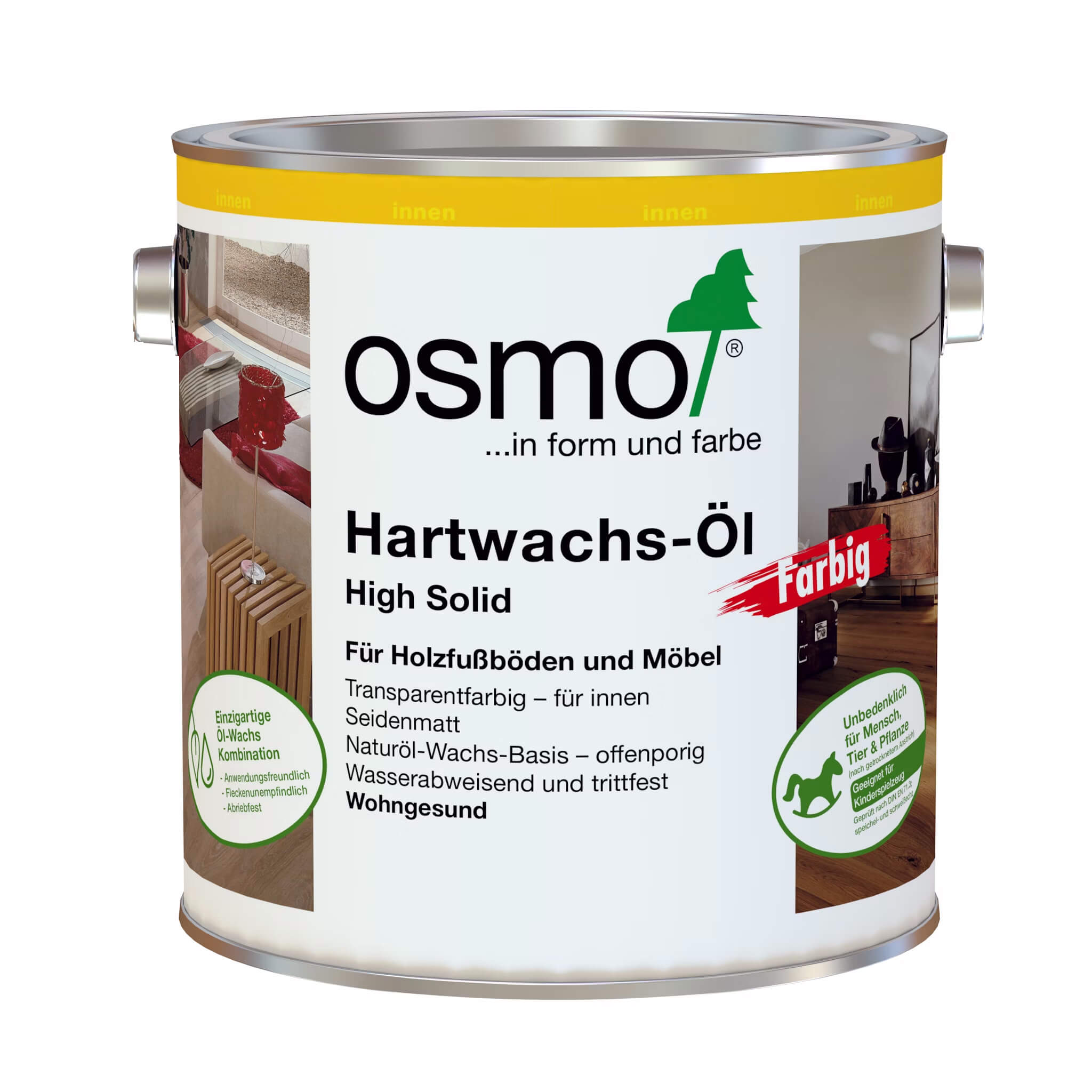 Osmo Topoil High Solid Wood Wax Finish – .5 Liter Can – MPN 3025/3026/3045