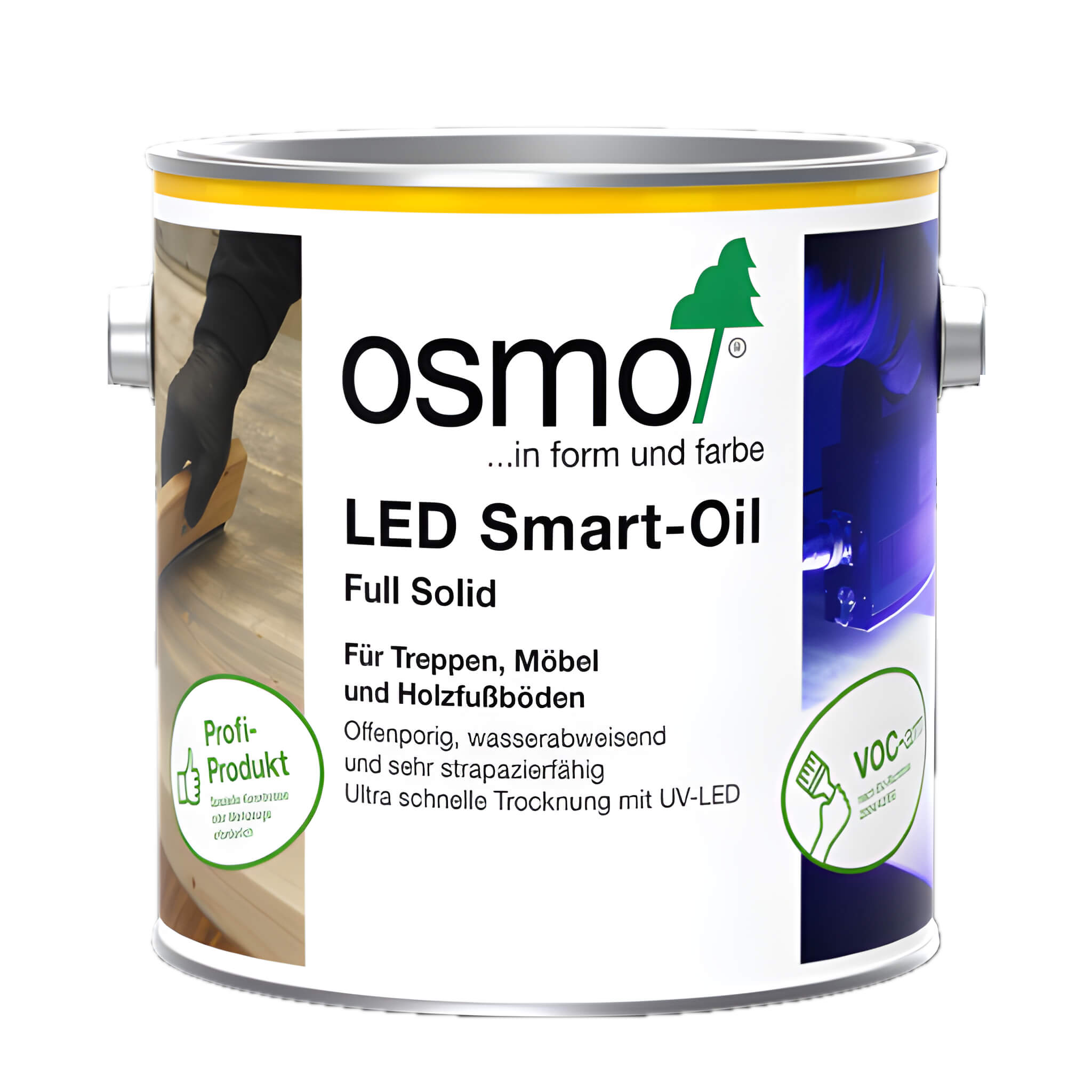 5980 farblos matt 0,75L Osmo LED Smart-Oil 2,5 Liter