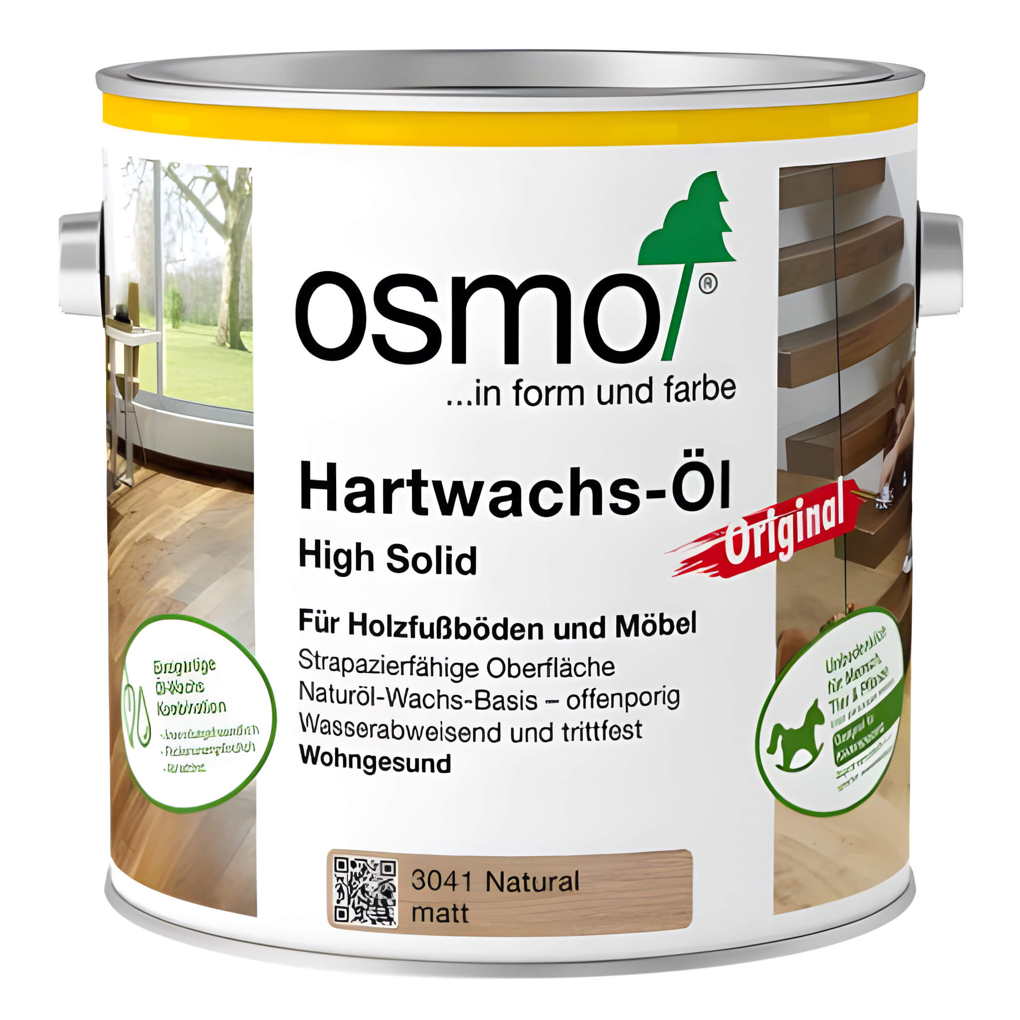 3041 Natural, Zinn, Behälter für Farbe