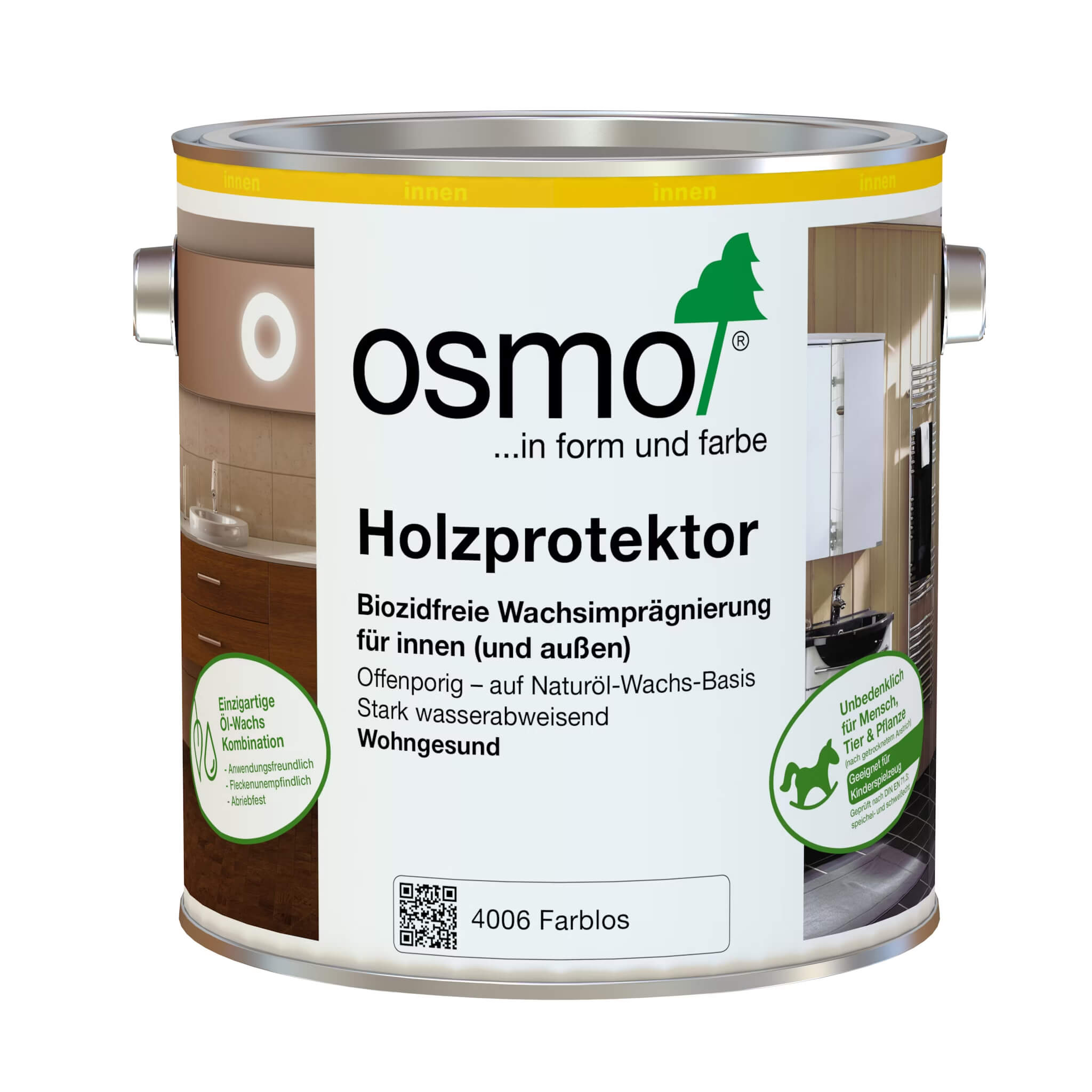 Holzprotektor OSMO Wood Protektor Clear 4006, Paint Container