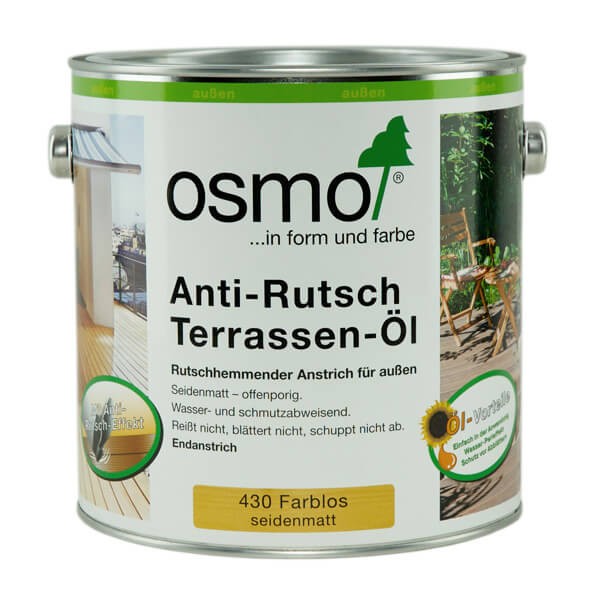 430 Anti-Rutsch-Terrassen-Öl Farblos